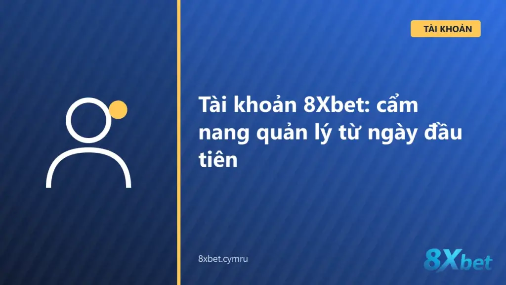 Màn hình quản lý tài khoản 8Xbet trên điện thoại với mục Me, lịch sử cược và phần cài đặt